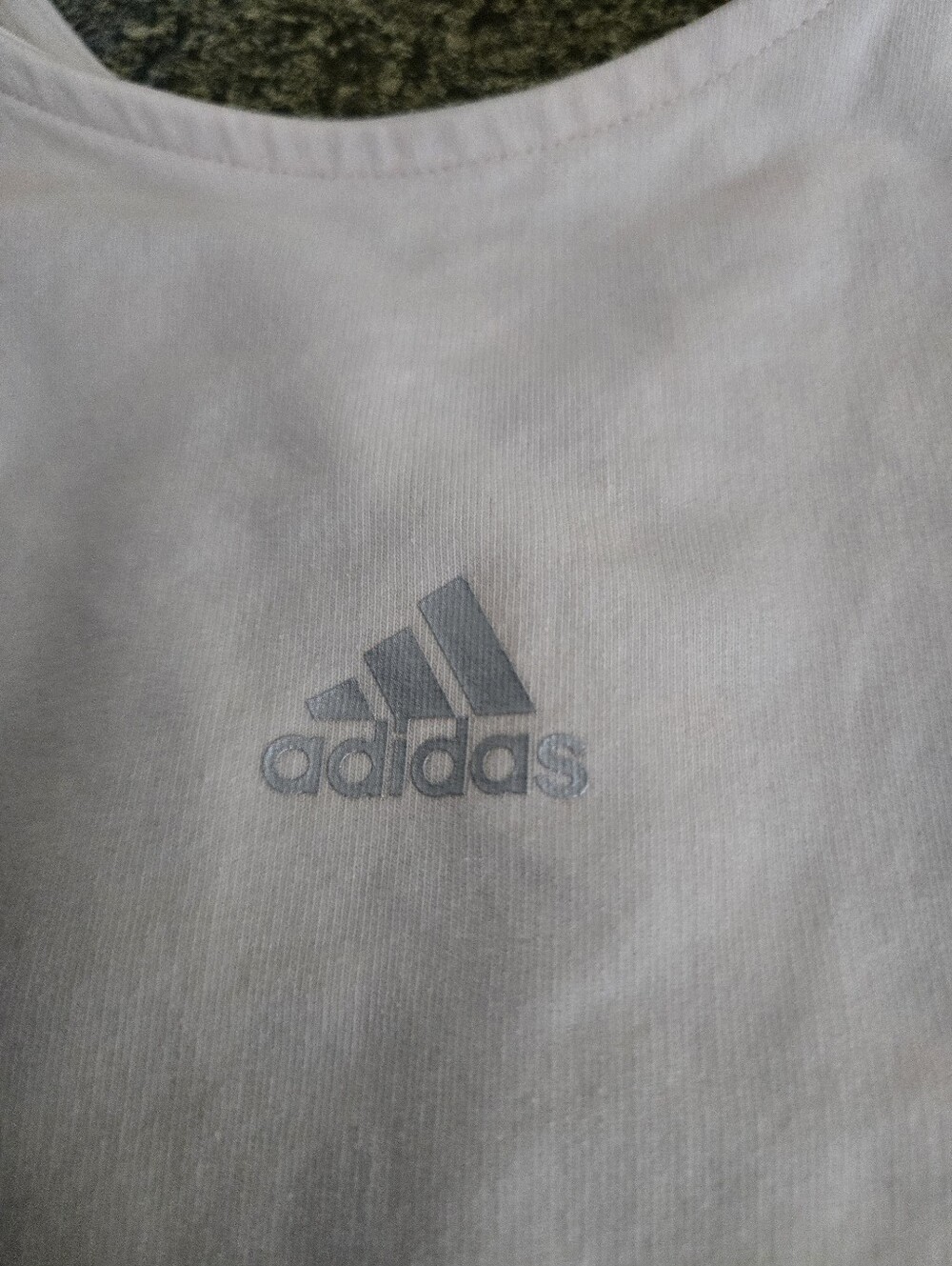Adidas x Zoe Saldana Cream Racerback Tank Dress Athleisure Women's XS NWT - Picture 5 of 12